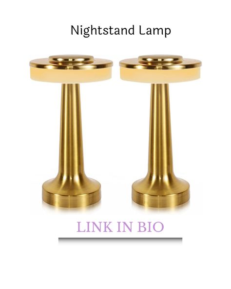 I found this amazing lamp in amazon ❤️ Click in pic! #home #house #design #lamp #light #musthave Gold Desk Lamp, Dining Room Table Lamps, Gold Desk, Cordless Table Lamps, Fixture Table, Rechargeable Light, Nightstand Lamp, Small Lamp, Metal Desks