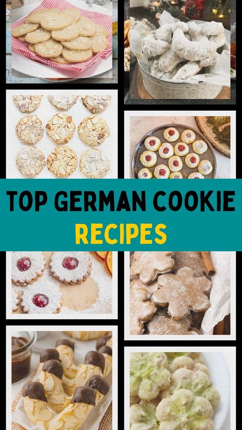 Enjoy the world of delicious recipes with our guide on German cookies, highlighting the charm of German cookies traditional recipes and the beauty of German cookies decorated. Learn how easy German cookies for Christmas can add joy to your celebrations and how authentic German chocolate cookies recipes can satisfy any sweet tooth. Make sure to save this pin for an endless supply of delicious inspirations! German Desserts Easy Simple, German Christmas Cookies Lebkuchen, German Cookies Authentic, German Sweets Recipes, German Biscuits Recipes, Scottish Christmas Cookies, German Cookies Recipes, German Cookies Christmas, German Desserts Easy