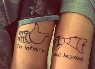 Woody & Buzz Shen Long Tattoo, Toy Story Tattoo, Athena Tattoo, Tattoo Character, Iron Man Tattoo, Couple Tattoos Love, Couple Tattoos Unique Meaningful, Couple Tattoos Unique, Couples Tattoo Designs