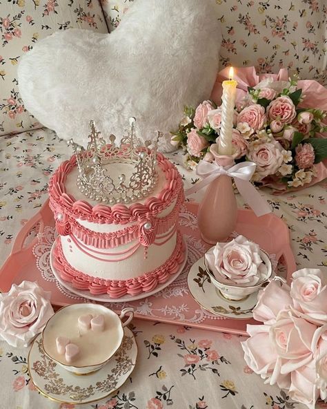 All Posts • Instagram Birthday Cake Inspiration, Pink Academia, Sweet Sixteen Birthday Party Ideas, Soft Pink Theme, Birthday Places, Pink Stuff, Princess Cake, Pink Wallpaper Iphone, Croquettes