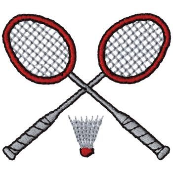 Badminton Embroidery, Embroidery And Stitching, Tennis Racket, Badminton, Embroidery Design, Embroidery Designs, Stitching, Embroidery, Sports