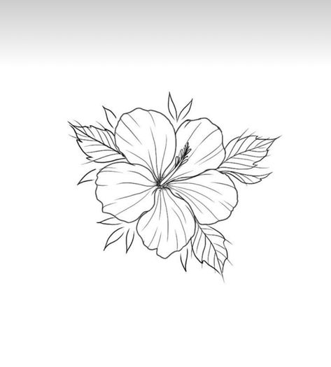 Blue Hibiscus Tattoo, Chinese Hibiscus Tattoo, Hibiscus Tattoo Stencil, Flower Tattoos Hibiscus, Fine Line Hibiscus Tattoo, Holiday Tattoo Ideas, Puerto Rican Flower, Hibiscus Flower Tattoo Design, Hibiscus Tattoo Design