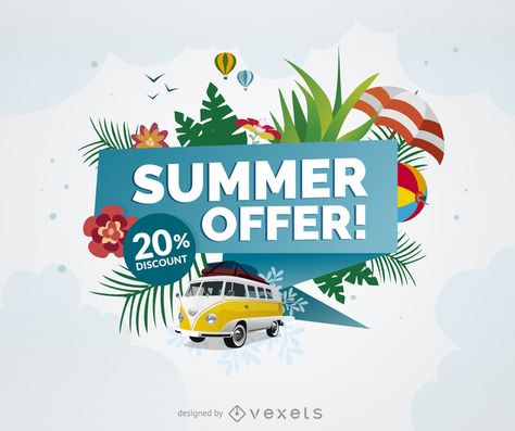 Summer offer promo poster Offer Poster Design Ideas, Offer Poster Design, Offer Poster, Poster Design Ideas, Restaurant Poster, Summer Promotion, Discount Design, Summer Banner, Promo Poster