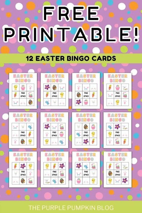 Looking for a fun and easy way to entertain the kids this Easter? Why not try your hand at Easter Bingo! This classic game is always a hit with all ages, and we've got a set of Free Printable Bingo Cards for you to use. So round up the family, and get ready for some springtime fun! Easter Bingo Free Printable, Family Easter Games, Easter Bingo Cards, Alphabet Bingo, Easter Bingo, Printable Bingo Cards, Free Printable Bingo Cards, Printable Bingo Games, Bingo Cards Printable