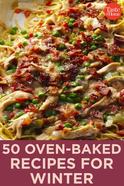 Easy Oven Baked Recipes, Kitchen Sink Casserole Recipe, Oven Baked Casseroles, Quick Oven Recipes, Dinner Recipes In Oven, Countertop Convection Oven Recipes, Oven Baked Dinner Ideas, Oven Baked Casserole Recipes, Hot Recipes For Winter