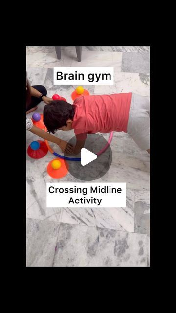 Crossing Midline Activities, Crossing The Midline, Brain Booster, Brain Gym, Strengthening Exercises, Brain Games, Gross Motor Skills, Exercise For Kids, Your Brain