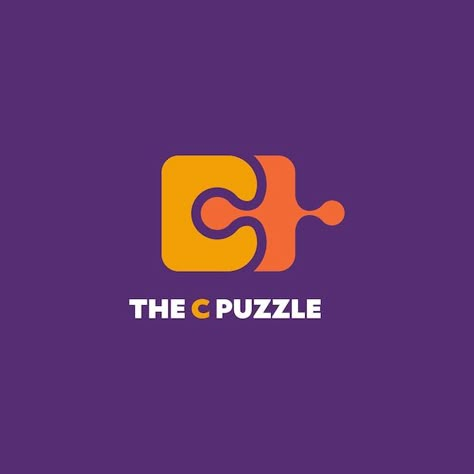 Puzzle Logo Design Ideas, Puzzle Piece Logo, Puzzle Logo Design, Puzzle Graphic Design, Iq Logo, Eco Logo Design, Puzzle Graphic, Puzzle Logo, Wireframe Design