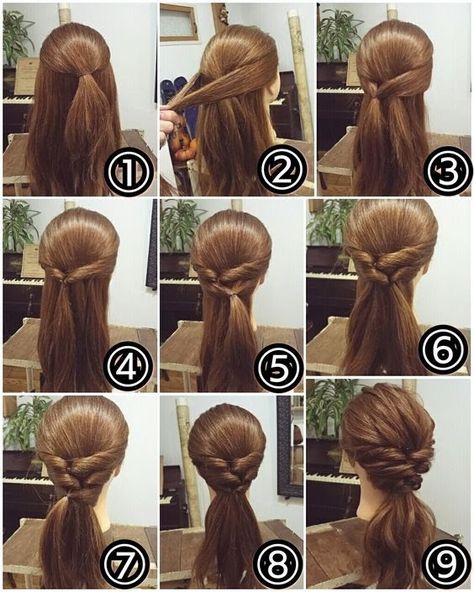 Stay At Home Mum, Loose Ponytail, Braided Hairstyle, Hair Arrange, Fast Hairstyles, Easy Hairstyle, Pinterest Hair, Back To School Hairstyles, Hairstyles For School