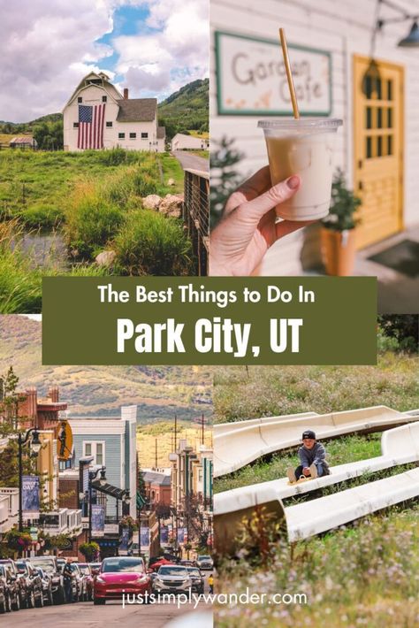 Best Things to Do in Park City, Utah | Simply Wander Park City Utah Summer, Park City Ski Resort, Park City Skiing, Utah Summer, Park City Mountain, Vacations In The Us, Utah Vacation, Park City Ut, Utah Travel