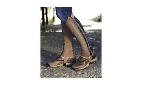 Cowgirl - Half chaps Half Chaps Equestrian, Cowboy Chaps, Dover Saddlery, Half Chaps, Riding Breeches, Riding Gloves, Rugged Style, Suede Skirt, Riding Outfit