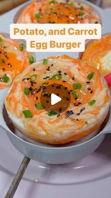 Egg Burger, Healthy Indian Recipes, Break Fast, Carrots And Potatoes, Breakfast Potatoes, Pescatarian Recipes, A Potato, Corn Bread Recipe, Salad Side Dishes