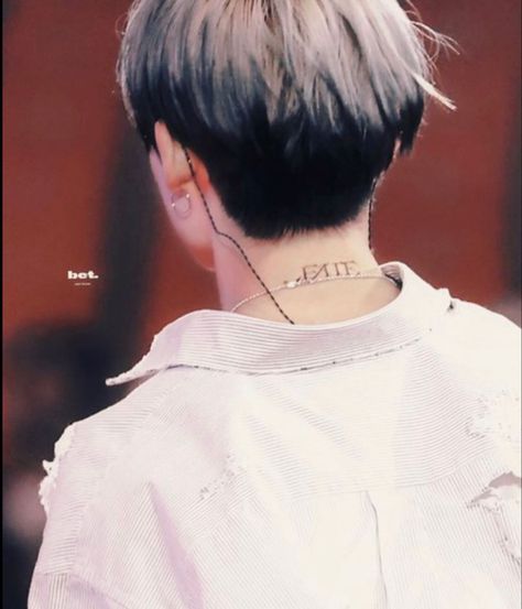 Fate Tattoo, Kpop Tattoos, I Do Love You, Jack And The Beanstalk, Love Songs For Him, Dark Blood, Tattoos Ideas, Pastel Aesthetic, Baekhyun