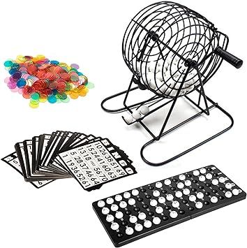 Denny International® Traditional Bingo Ball Wire Cage Wheel Lotto Game Set And Card Marker Ticket Set : Amazon.co.uk: Toys & Games Bingo Machine, Bingo Cage, Bingo Balls, Bingo Dabber, Lotto Games, Church Fundraisers, Bingo Set, Ball Holder, Elementary School Classroom