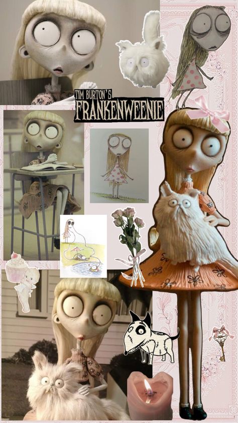 Weird Girl Tim Burton, Frankenweenie Aesthetic, Weird Girl Frankenweenie, Tim Burton Fashion, High Room Ideas, Tim Burton Drawings, Tim Burton Disney, Tim Burton Art Style, Henry Selick