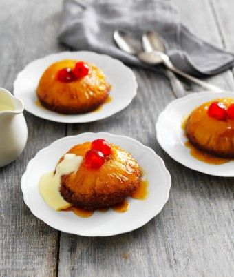 Mini Pineapple Upside Down Cakes from scratch Can You Freeze Pineapple, Picnic Pie Recipe, Pineapple Upside Down Cake From Scratch, Pineapple Upside Down Cakes, Cakes From Scratch, Mini Pineapple Upside Down Cakes, Upside Down Cakes, Easy Home Recipes, Pineapple Recipes