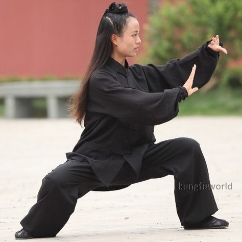 Kung Fu Clothing, Martial Arts Clothing, Martial Art Uniform, Kung Fu Martial Arts, Tai Chi Chuan, Chinese Martial Arts, Training Clothes, Wing Chun, Tai Chi