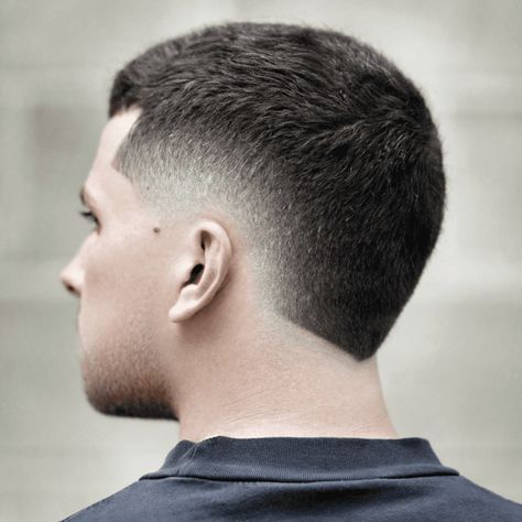 Stylish Burst Fade Haircuts For The Modern Man – Beard Beasts Low Fade Vs Taper, Short Hairstyles For Men Buzz Cuts, Low Taper Fade Buzz Cut, French Crop Burst Fade, Clean Cut For Men, Burst Fade Haircut Straight Hair, Buzzcut Burst Fade, Combed Back Hair Men, Burst Fade V Cut