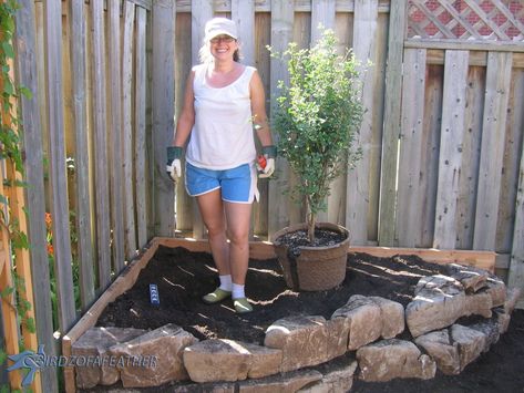 Hometalk Corner Landscaping, Landscape Diy, Dry Creek Bed, Rock Garden Design, Corner Garden, Creek Bed, Low Maintenance Landscaping, Rock Garden Landscaping, Diy Gardening