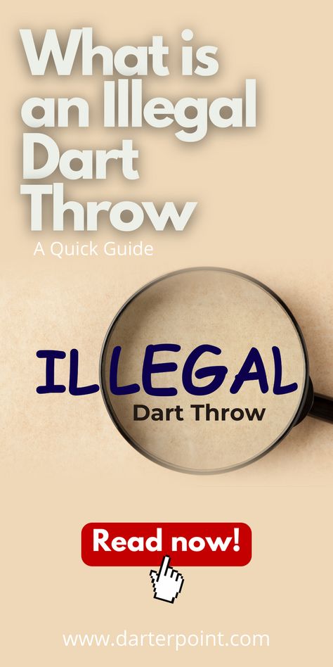 Get to know what constitutes an illegal dart throw with this quick guide. Learn about the consequences, penalties in competitions, and the rules that define illegal dart throws, essential for both new and experienced players. #IllegalDartThrow #DartThrowingRules #DartPenalties #IllegalThrowsInDarts #DartsCompetitionRules Dart Language, Types Of Darts, Dart Parts, Funny Dart Sayings, Blow Dart, Quick Guide, Dart, Getting To Know