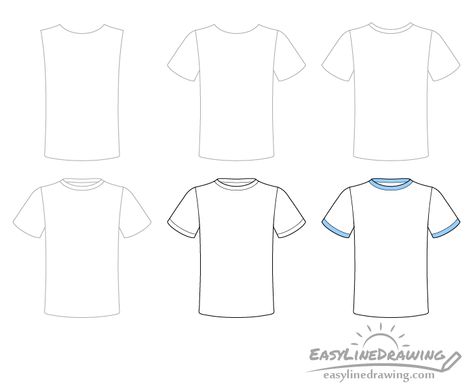 How To Draw T Shirts Step By Step, How To Draw A Tshirt Easy, How To Draw A T Shirt, How To Draw Tshirt, T Shirt Drawing, Kindergarten Drawing, T Shirt Sketch, Scratch Book, Shirt Sketch