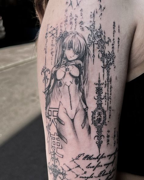 Asuka Langley Soryu (lowkey my crush) Made in Paris in @p4np4n 🇵🇱WARSAW based. Booking open for October. 🇨🇭Zurich 🇦🇹Vienna 🇩🇰 Copengagen - waitlist autumn/winter 2024, DM! #tat #tattoo #tattoos #tattooed #tattooartist #tattooist #tattooart #tattooideas #asuka #asukacosplay #asukalangleysoryu #asukatattoo #evangelion #evangeliontattoo #warsawtattoo #warszawatattoo #copenhagentattoo #viennatattoo #zurichtattoo #cybersigilism #cybersigilismtattoo #animetattoo #animetattoos #animetattooideas #... Evangelion Tattoo, Asuka Cosplay, Sigil Tattoo, Scar Tattoo, Asuka Langley Soryu, Incredible Tattoos, Asuka Langley, Bad Tattoos, Autumn Winter 2024