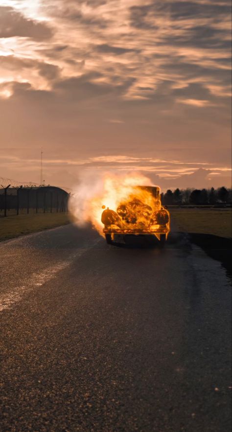 Good Omens Wallpaper, Bentley Wallpaper, Burning Car, Next Wallpaper, Phone Photo Editing, Go Wallpaper, Good Omens Book, Phone Art, Good Omens