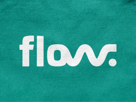 Mihaly Csikszentmihalyi, Flow Logo, Branding Identity Inspiration, Identity Inspiration, Flow Design, Font Inspiration, Graphic Design Fonts, Creative Fonts, Branding Identity