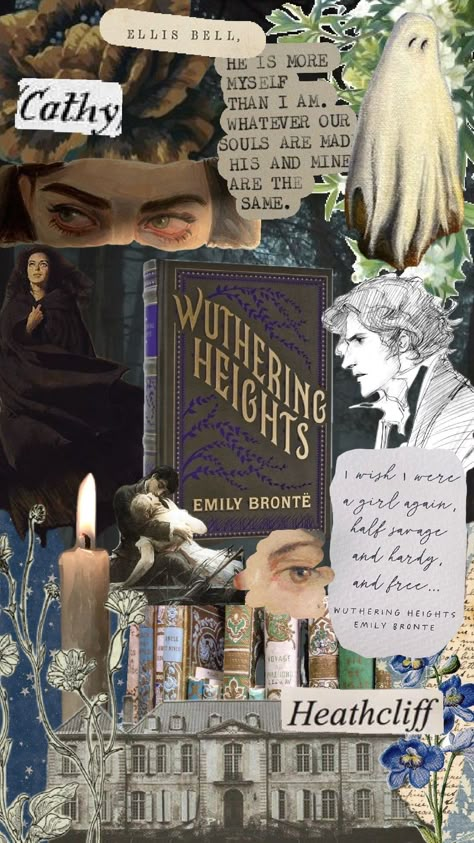 #wuthering heights #Emily Brontë #dark #literature Wuthering Heights Book Aesthetic, Wuthering Heights Wallpaper, Emily Bronte Aesthetic, Withering Heights Aesthetic, Wuthering Heights Fanart, Wuthering Heights Aesthetic, English Literature Aesthetic, Shuffle Art, Withering Heights