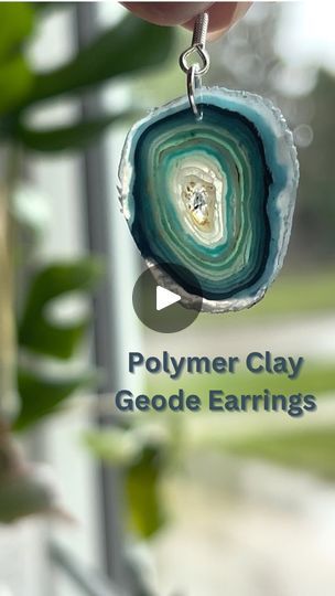 534 reactions · 30 shares | The Reveal of my polymer clay geode earrings 🤯 

#geodeearrings #fauxgeode #polymerclaycreations #agatejewelry #btsart | Bloom Moon Designs | AVAION · Pieces Polymer Clay Geode, Moon Designs, Geode Earrings, How To Make Clay, Earring Tutorial, Agate Jewelry, Polymer Clay Creations, Clay Ideas, Moon Design