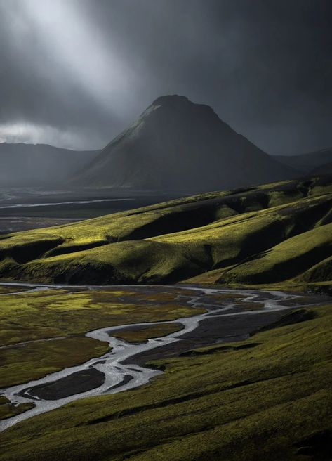 Arild Heitmann Unveils the Otherworldly Highlands of Iceland Iceland Nature Landscapes, Iceland Nature, Moody Landscape, Iceland Landscape, New Zealand Landscape, Photoshop Lightroom, Landscape Photos, Nature Pictures, Fine Arts