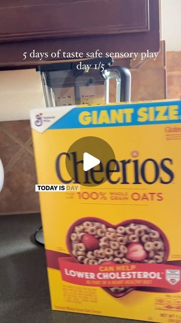 Toddler Activities on Instagram: "When baby play and toddler play collide 🤝 (listen, I know lillers is one now but let me still call her a baby okkkkk🤣)   This safari themed sensory bin was so easy. We just blended 2 boxes of cheerios which made a nice sandy texture. Then I added things I already had.  Comment “SAFARI” for the links to the sensory tools and jumbo safari animals sent straight to your inbox  Other sources: -The pink sifter is from dollar tree -The brown bowls are from a random street market and can’t be linked   Drop any other sensory bin questions you have below👇🏼" Sensory Tools, Play Day, Sensory Bin, Toddler Play, Street Market, Sensory Bins, Baby Play, Sensory Play, Safari Animals