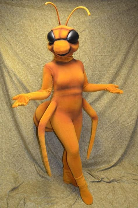 Insect Halloween Costumes, Bee Fursuit, Ant Costume, Insect Costume, Ant Insect, Fancy Costumes, Grasshoppers, Animal Costumes, Ladder Stitch