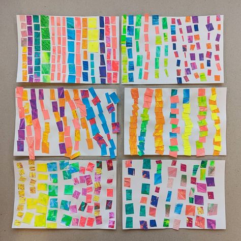 elizabeth on Instagram: “Our latest Art Explorers project takes inspiration from Alma Thomas. Artists created a small collage in her style this week and will create…” Alma Thomas Art Projects For Kids, Alma Thomas Art Projects, Alma Thomas Art, Substitute Ideas, Adaptive Art, Alma Thomas, 2024 Art, Multimedia Arts, Kid Art