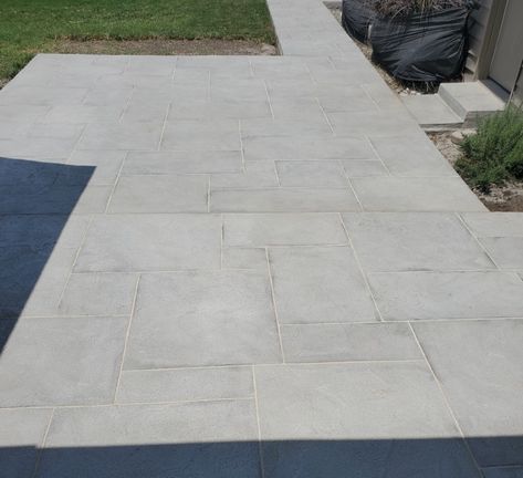 Photos Concrete Jobs — Limestone Coatings of Texas LLC Limestone Wash, Aggregate Concrete, Concrete Resurfacing, Concrete Patio, Project Photo, Free Consultation, House Exterior, Texas, Patio