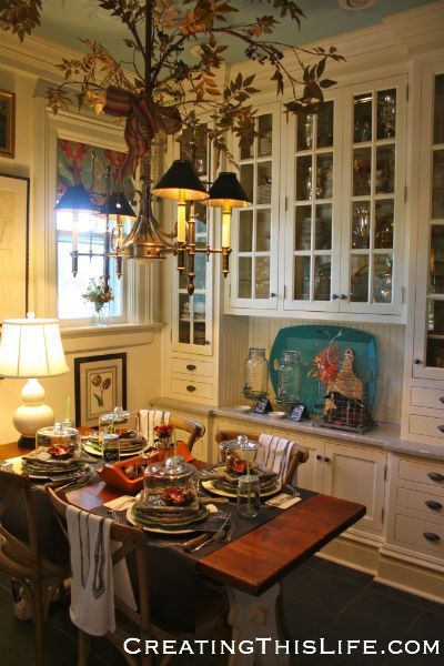 Mary Carol Garrity, Atchison Kansas, Nell Hills, Painted Ceilings, Kitchens Ideas, The Dining Room, Beautiful Kitchen, Favorite Kitchen, Home Decor Store