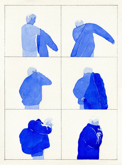 심플한 그림, Arte Inspo, Blue Ink, Drawing Inspiration, Surface Design, Graphic Novel, Painting & Drawing, Art Inspo, The Back