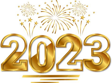 2023 Clipart, 2023 Celebration, Celebration Design, 2023 Png, Transparent Clipart, White Png, Image 3d, 3d Text, Background Check