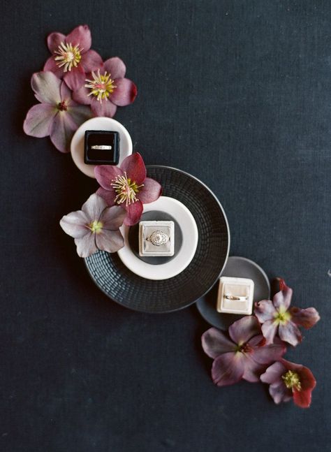 Kate Siegel, Wedding Table Details, Wedding Photography Detail Shots, Monochromatic Wedding, Flower Wedding Ring, Female Painters, Wedding Details Photography, Engagement Ring Inspiration, San Francisco Wedding