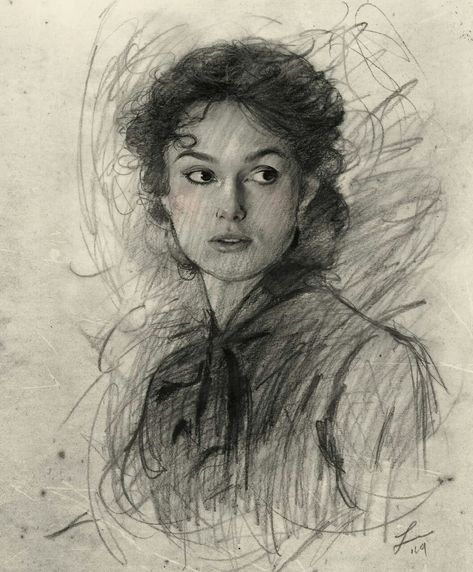 John Fenerov, Drawing Heart, Portrait Au Crayon, Anna Karenina, Arte Sketchbook, Graphite Drawings, Portrait Sketches, Wow Art, Realism Art