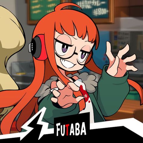 Futaba Sakura, Persona 5, Anime Character, Persona, A Woman, Red, Anime