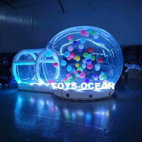 DIA 10ft/ 3m with LED light and jumping pad , super perfect for halloween , if interesting just message whatsapp 0086-18925120900 sales@toys-ocean.com Bubble Bounce House, Mickey Mouse First Birthday, Bubble House, Bubble Tent, Business Inspiration Quotes, Party Hacks, Giant Inflatable, Bounce House, Business Inspiration