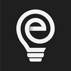 "e Bulb💡" design. Client @eatfudaga EduardoTuviera, by @g.designthings Bulb Logo Design, Bulb Logo, Energy Logo, Timeless Brand, G Logo, Logo Brand Identity, Logo Branding Identity, Letter B, Logo Concept