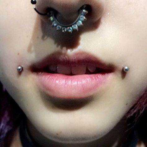 Dahlia Piercing Aesthetic, Delilah Piercing, Cheek Piercing Aesthetic, Daliah Piercing, Dalia Piercing, Dahlia Bites Piercing, Piercings Aesthetic Face, Dahlia Bites, Piercing Anatomy