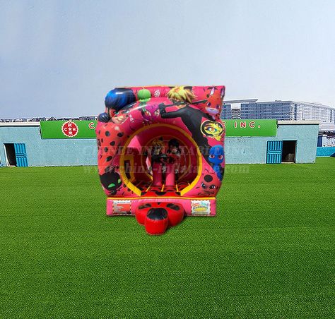 Inflatable Water Slides, Holiday Inflatables, Inflatable Bouncers, Water Games, Inflatable Water Slide, Bounce House, Water Slides, Water Park, Miraculous Ladybug