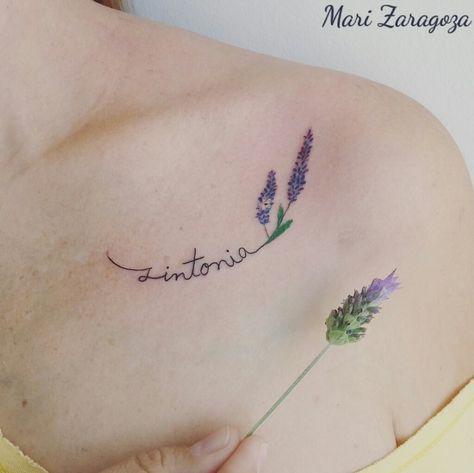 Lavanda tattoo Lavender Menace Tattoo, Lavender Menace, Wrist Tattoo, Wrist Tattoos, Flower Tattoos, Pretty Things, Watercolor Tattoo, Tatting, Tattoo Quotes