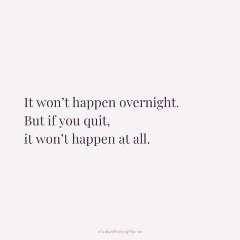 Patience and persistence are key on the journey to success. Remember, progress takes time - so keep going, because giving up guarantees no results. I See You Trying Keep Going, Excited To See You, Journey To Success, Daily Motivation, Keep Going, Giving Up, The Journey, Vision Board, Life Quotes