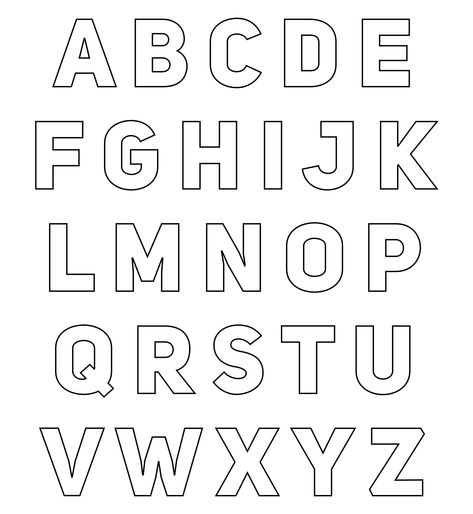 Downloadable PDF templates of 20+ alphabet letters in various styles for crafts, projects, and Tattoo Fonts Ideas, Letter Stencils To Print, Letters Alphabet Fonts, Tattoo Font Ideas, 80s Fonts, Canva Fonts Aesthetic, Free Printable Letter Stencils, Cool Alphabet, Alphabet Letters To Print