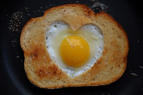 Think Food, An Egg, Pretty Food, I Love Food, Cute Food, Aesthetic Food, A Heart, Good Eats, Love Food