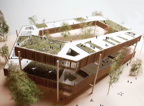 @arch_impressive  School project 🔥👍 Designed by : @_felicis #arch_impressive Follow @arch_impressive for more . Maquette Architecture, Concept Models Architecture, Architecture Concept Diagram, Architectural Model, Arch Model, Architecture Model Making, Garden Architecture, Green Architecture, Architecture Design Concept