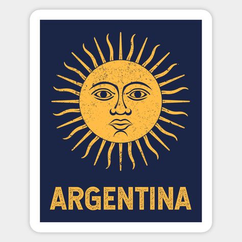 Argentina Sticker, Stickers Argentina, Stickers Cool, Sticker Chart, Unique Sticker, Poster Stickers, Logo Sticker, Cool Stickers, Sticker Collection